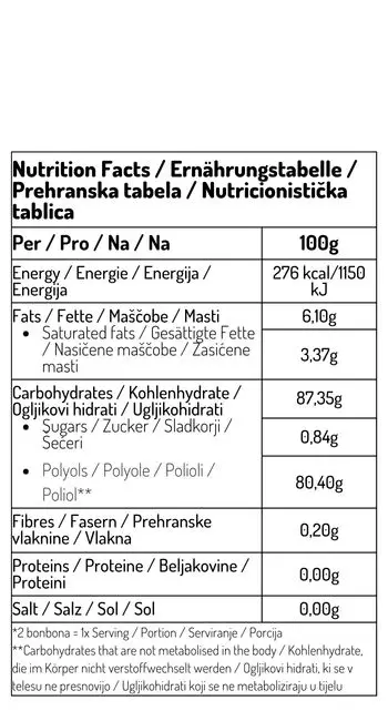 BeKETO mešani sadni bonboni 70g - slika 4