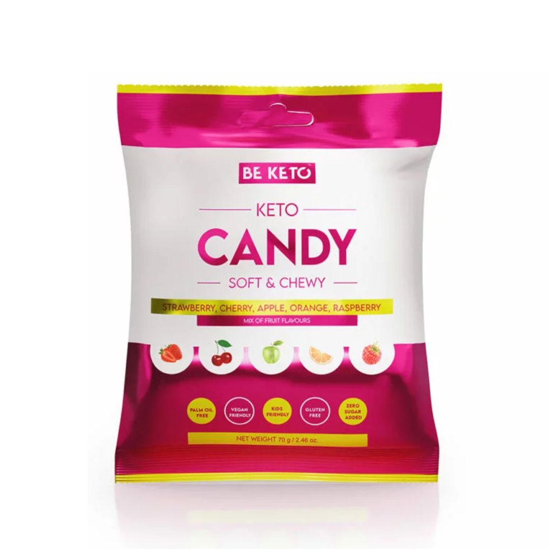 BeKETO mešani sadni bonboni 70g