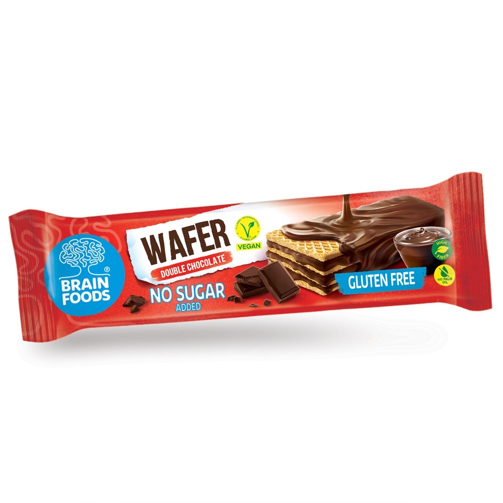 Vafelj dvojna čokolada 40g