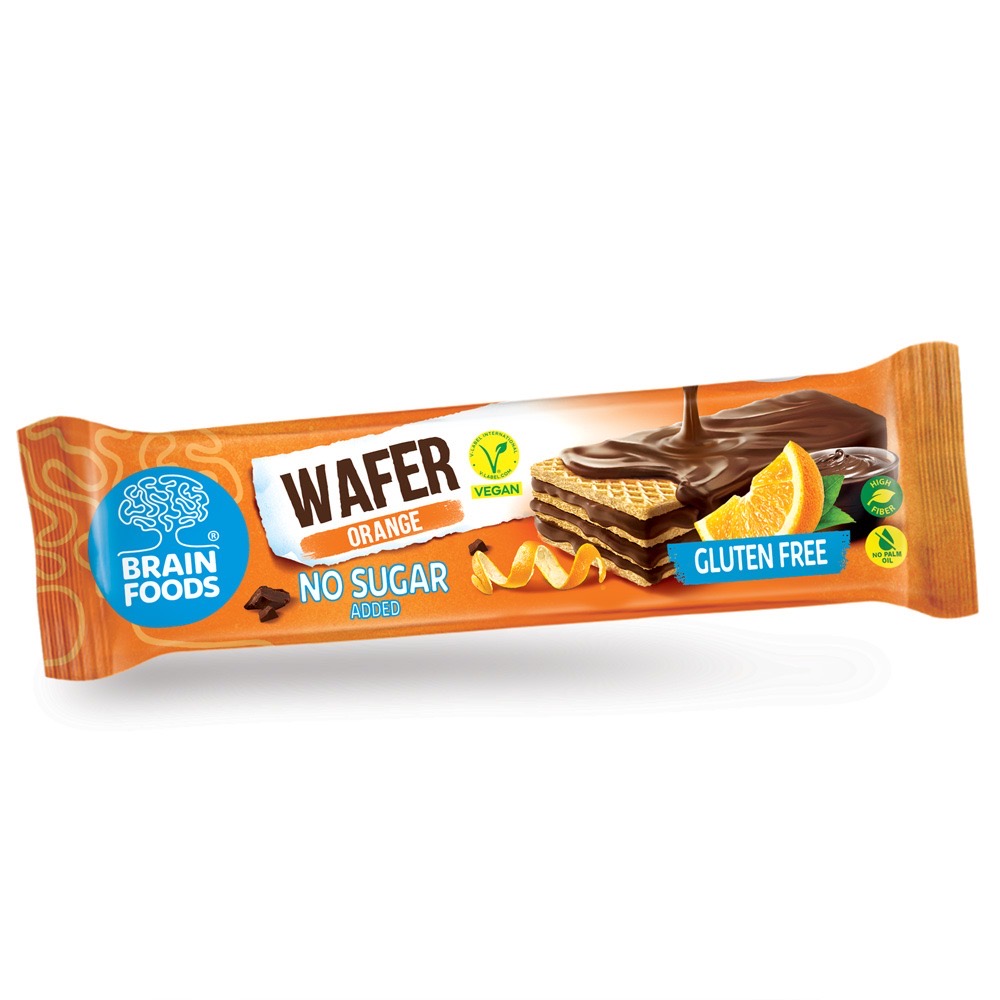 Vafelj pomaranča-čokolada 40g