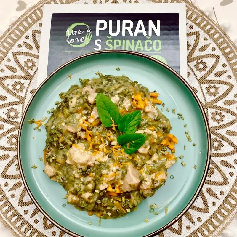 Puran s špinačo 280g - slika 2