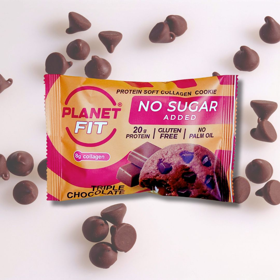 Cookie Planet Fit trojna čokolada 70g