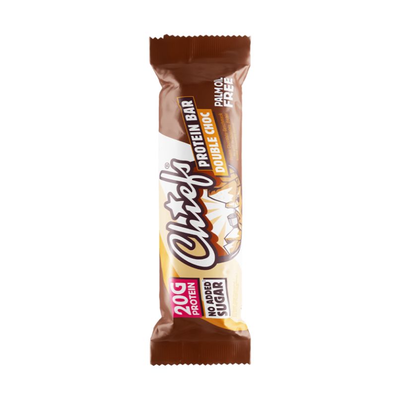 Proteinska ploščica dvojna čokolada 55g