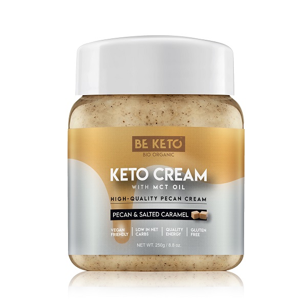 BeKETO kremni namaz pekan orehi/karamela + MCT 250g