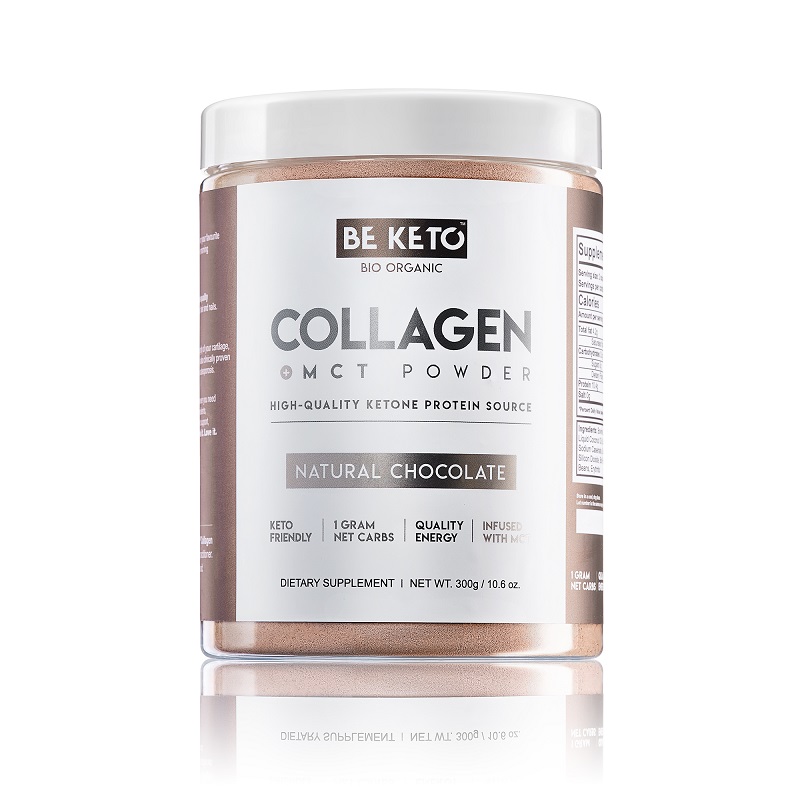 BeKETO kolagen čokolada + MCT 300g