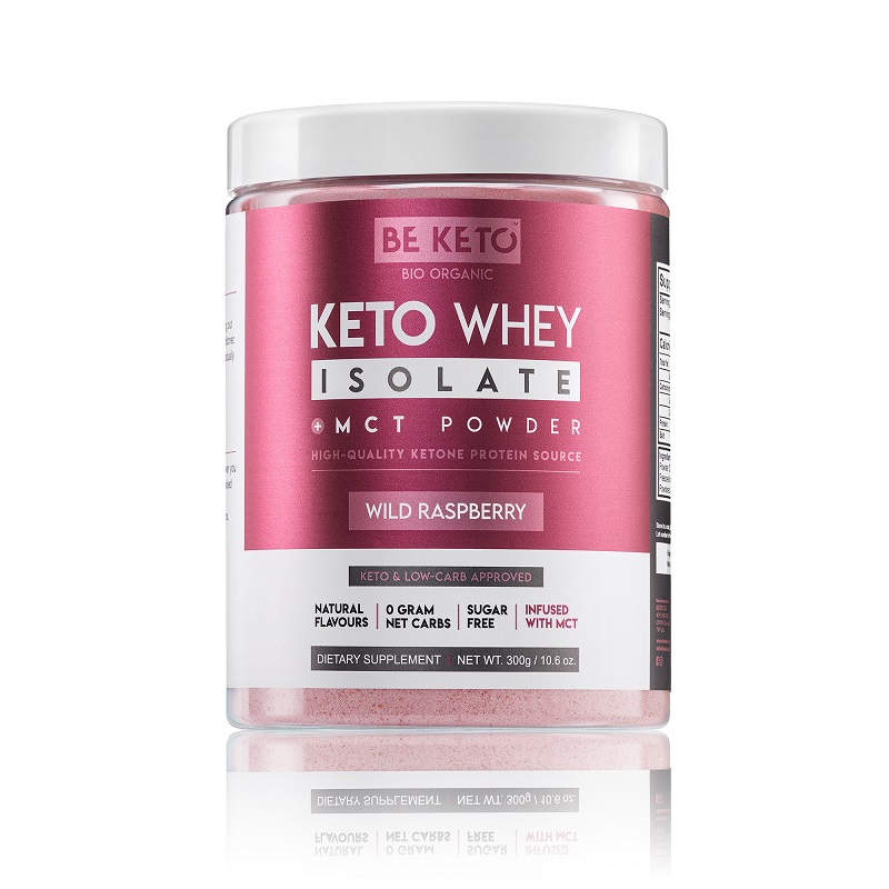 BEKETO whey izolat malina + MCT 300g