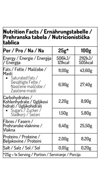 BeKETO kremni namaz lešnik + MCT 250g - slika 2