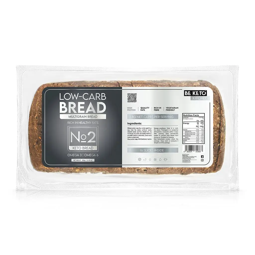 Low carb polnozrnati kruh 360g