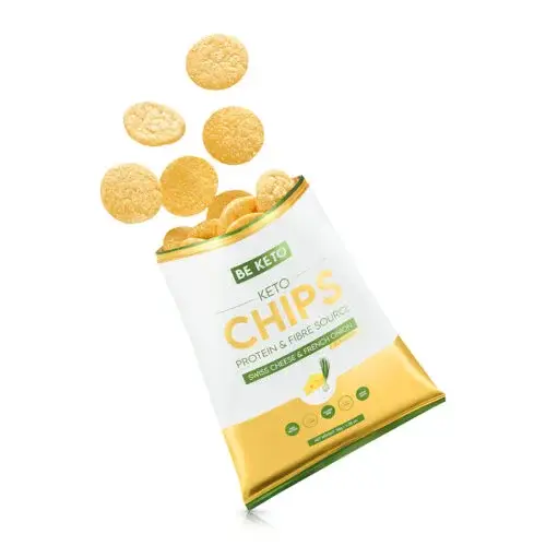 BeKeto čips sir/čebula 30g - slika 2