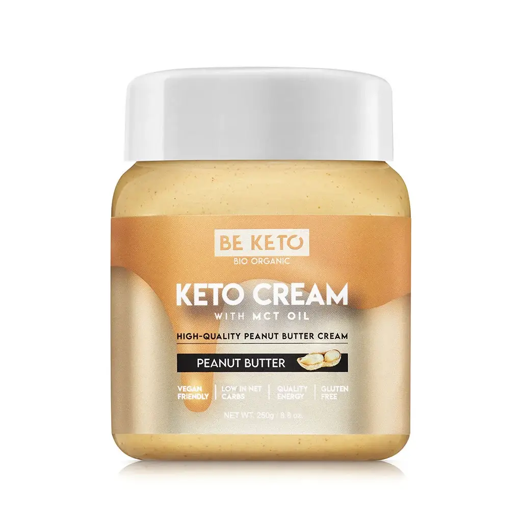 BeKETO kremni namaz arašidovo maslo + MCT 250g