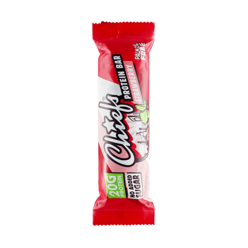Proteinska ploščica jagoda 55g