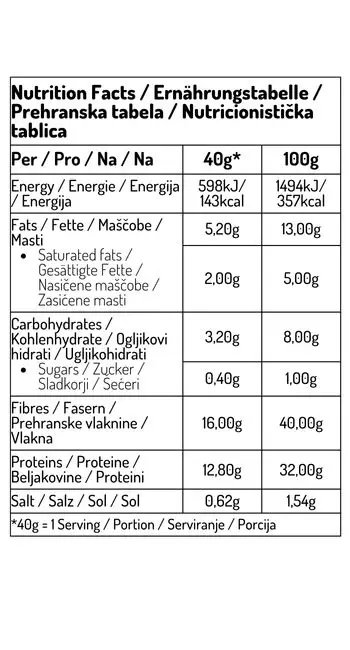 Prepečenec s semeni 4x40g - slika 4