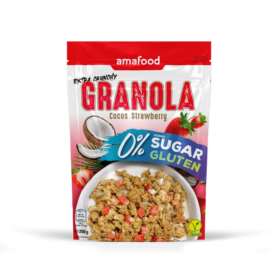 Granola Kokos/Jagoda 200g